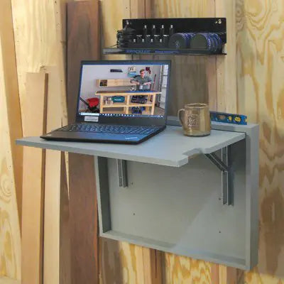 Rockler - folding-wall-desk