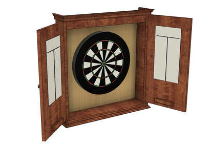 Fisher's Shop - Fisher's Dartboard Cabinet