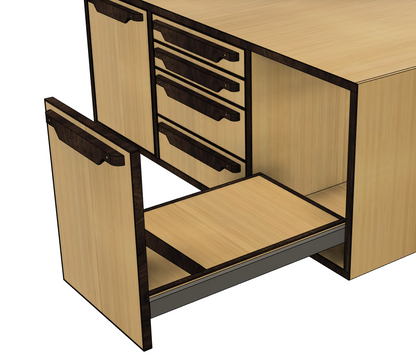 Fisher's Shop - Fisher's Workbench Storage Cabinet