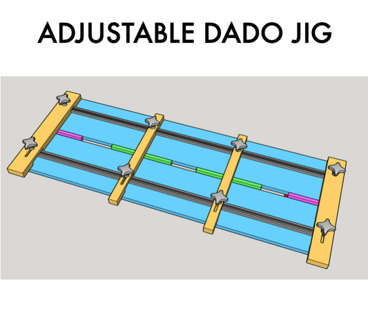 3x3 Custom - adjustable-dado-jig-plans