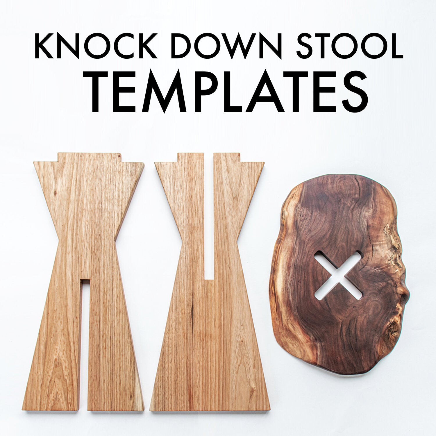 3x3 Custom - knock-down-stool-templates