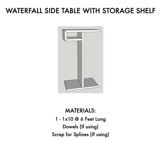 3x3 Custom - waterfall-side-table-with-storage-shelf