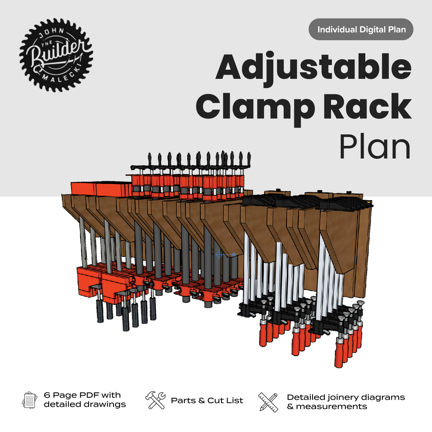 John Malecki - Freedom Bundle - Workshop Storage Plan Bundle