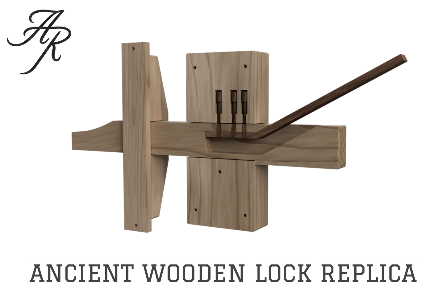 Andy Rawls - ancient-wooden-lock-replica