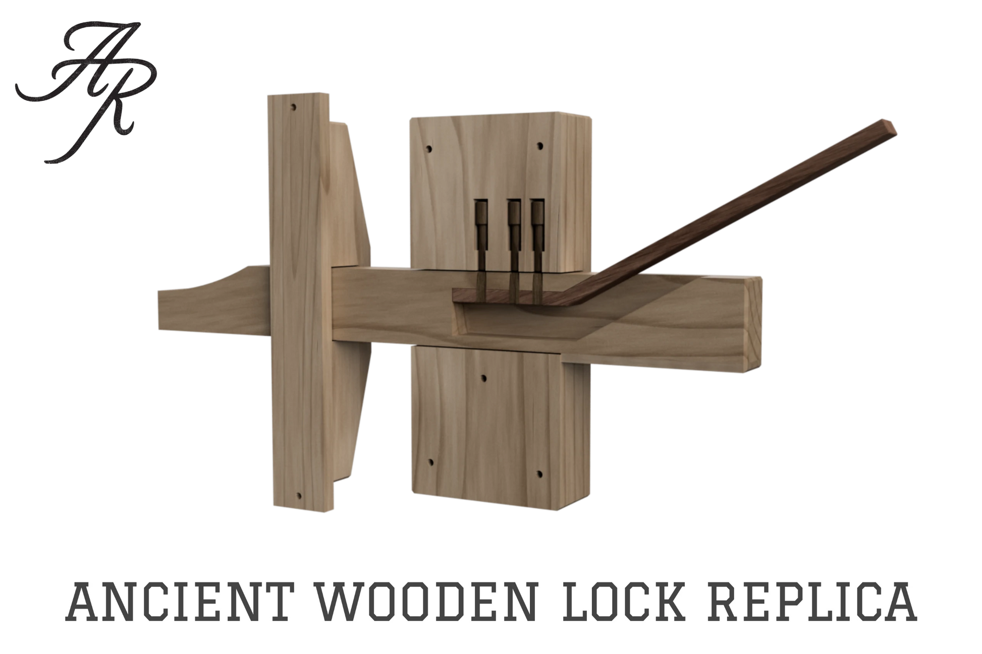 Andy Rawls - ancient-wooden-lock-replica