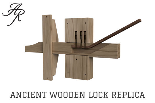 Andy Rawls - ancient-wooden-lock-replica