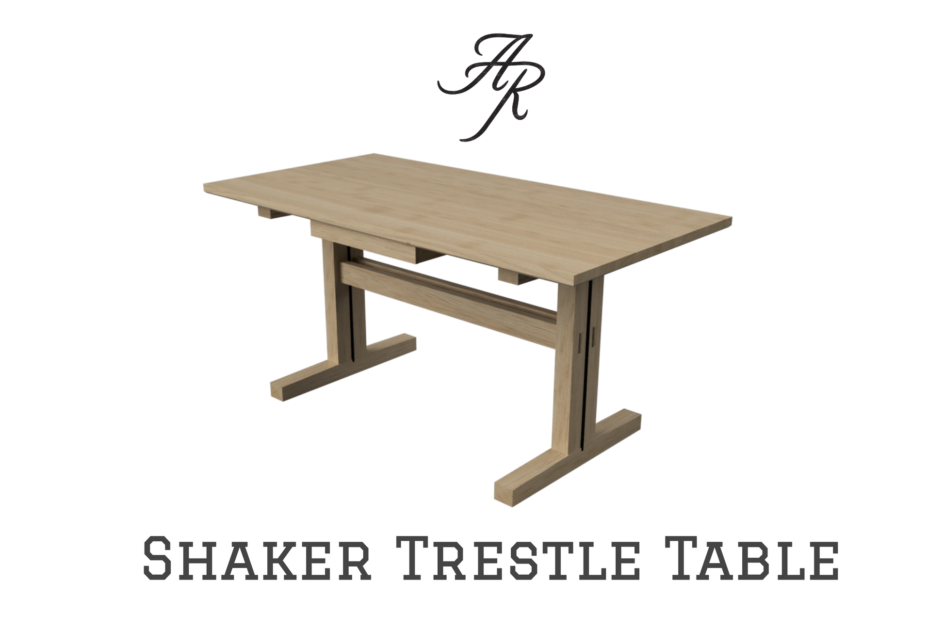 Andy Rawls - shaker-trestle-table