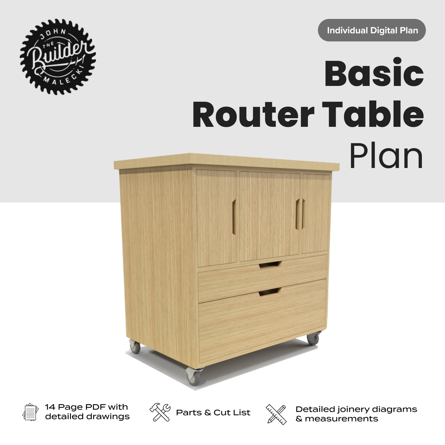 John Malecki - Woodworking Router Plan Bundle