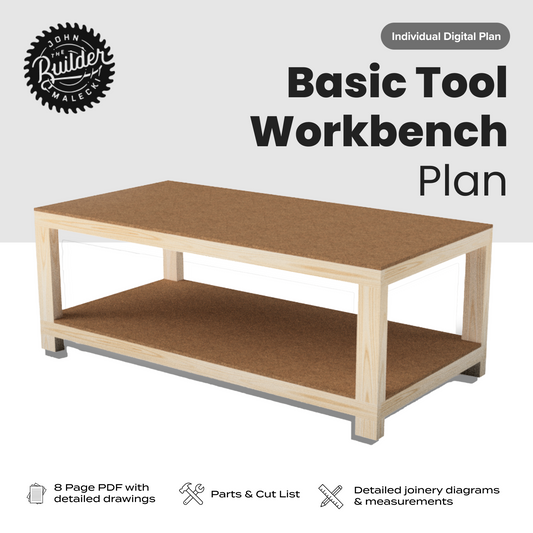 John Malecki - Basic Tool Workbench Plan