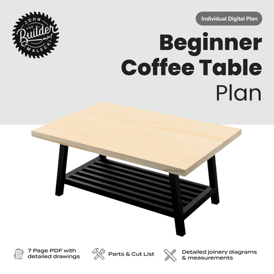 John Malecki - Beginner Coffee Table Plan