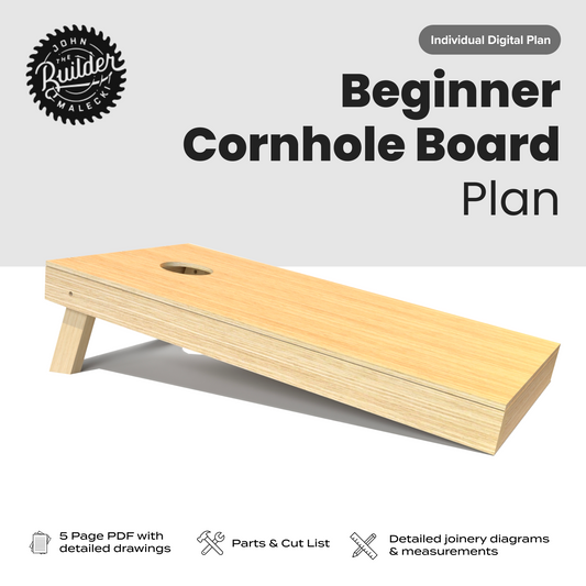 John Malecki - DIY Cornhole Board Plan
