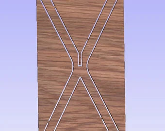 Daniel Dunlap Woodworks - interlocking-x-style-table-legs-3-4-material-svg-dxf-pdf