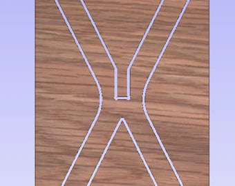 Daniel Dunlap Woodworks - interlocking-x-style-table-legs-1-5-material-svg-dxf-pdf