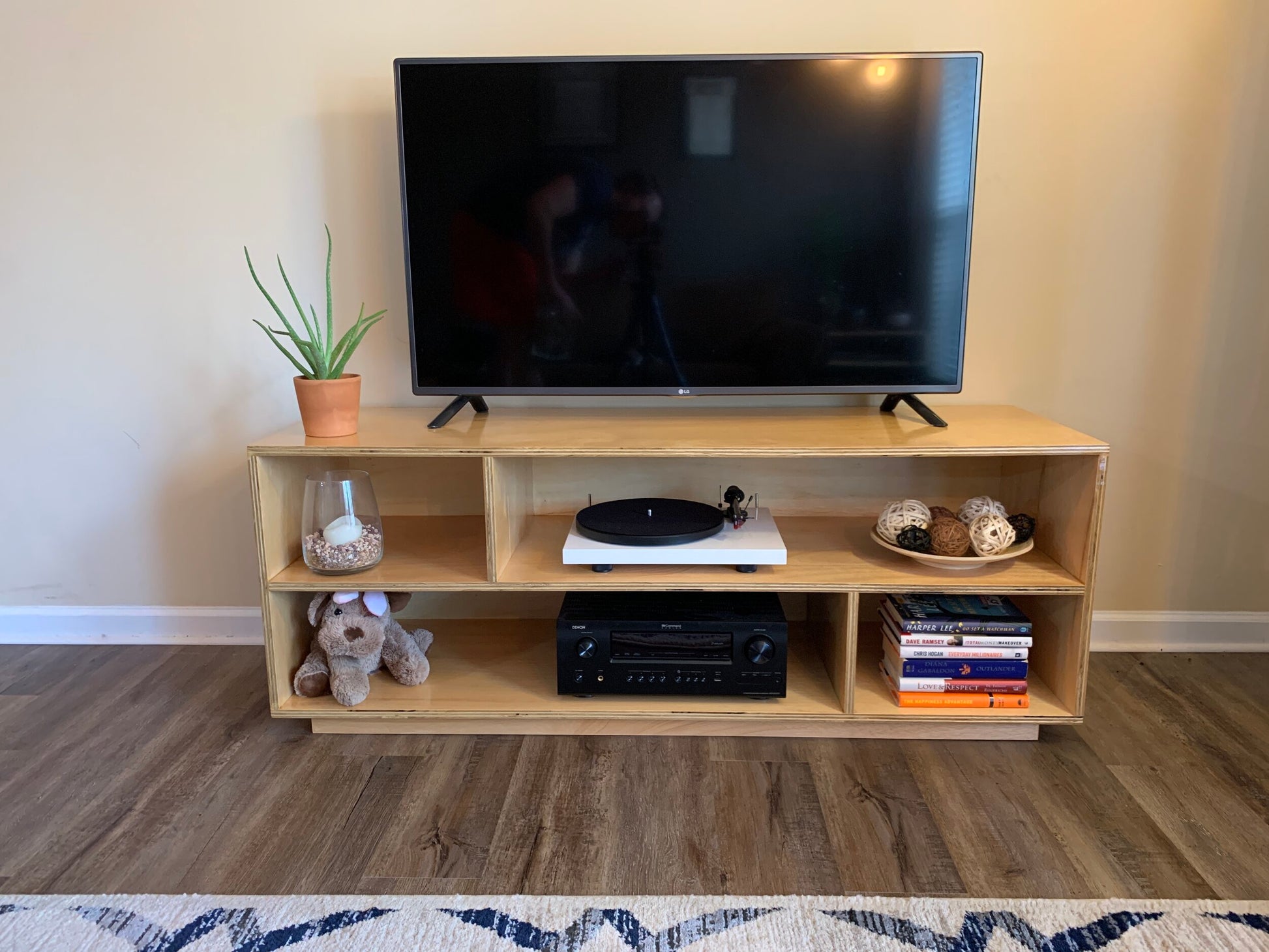 Spencley Design Co - PLYWOOD MEDIA CONSOLE - PLANS