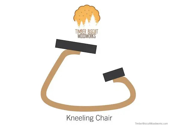 Timber Biscuit Woodworks - kneeling-chair-plans