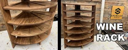 Spencley Design Co - PINOT WINE RACK - PLANS