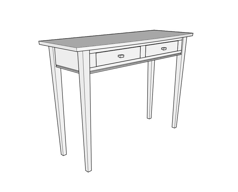 Longview Woodworking - cherry-table-design-plans