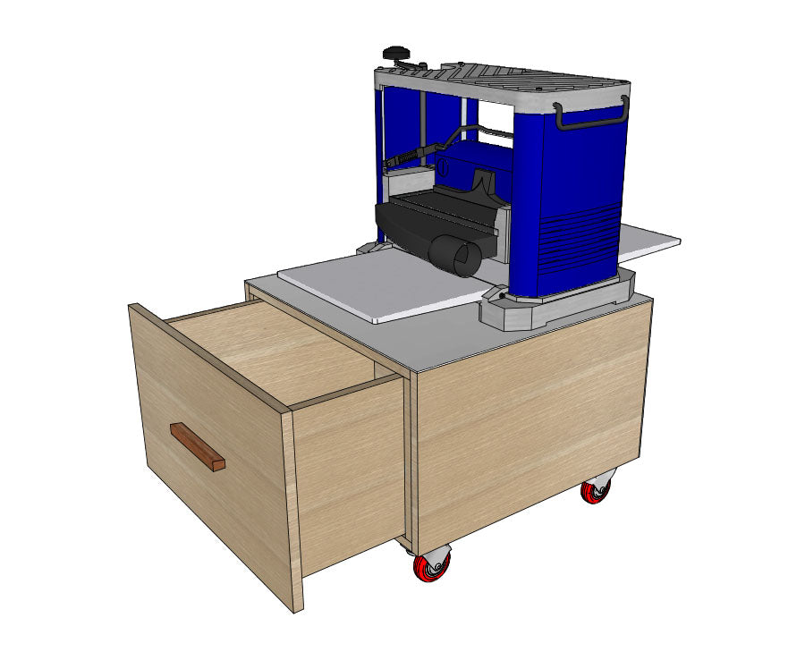 Longview Woodworking - planer-cart-plans