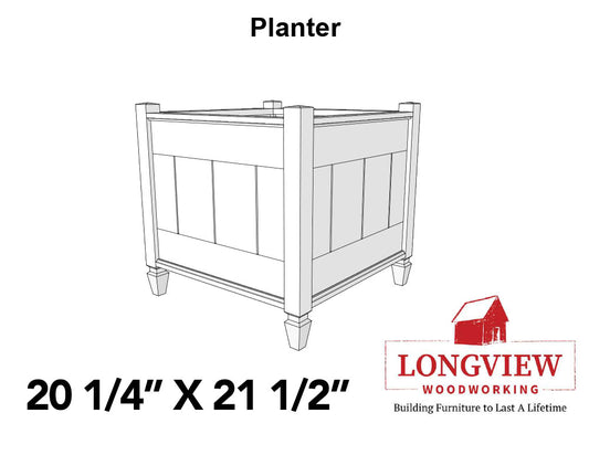 Longview Woodworking - planter-box-plans
