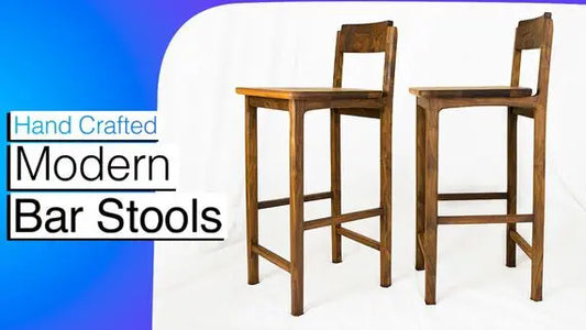 Timber Biscuit Woodworks - modern-bar-stools-plans