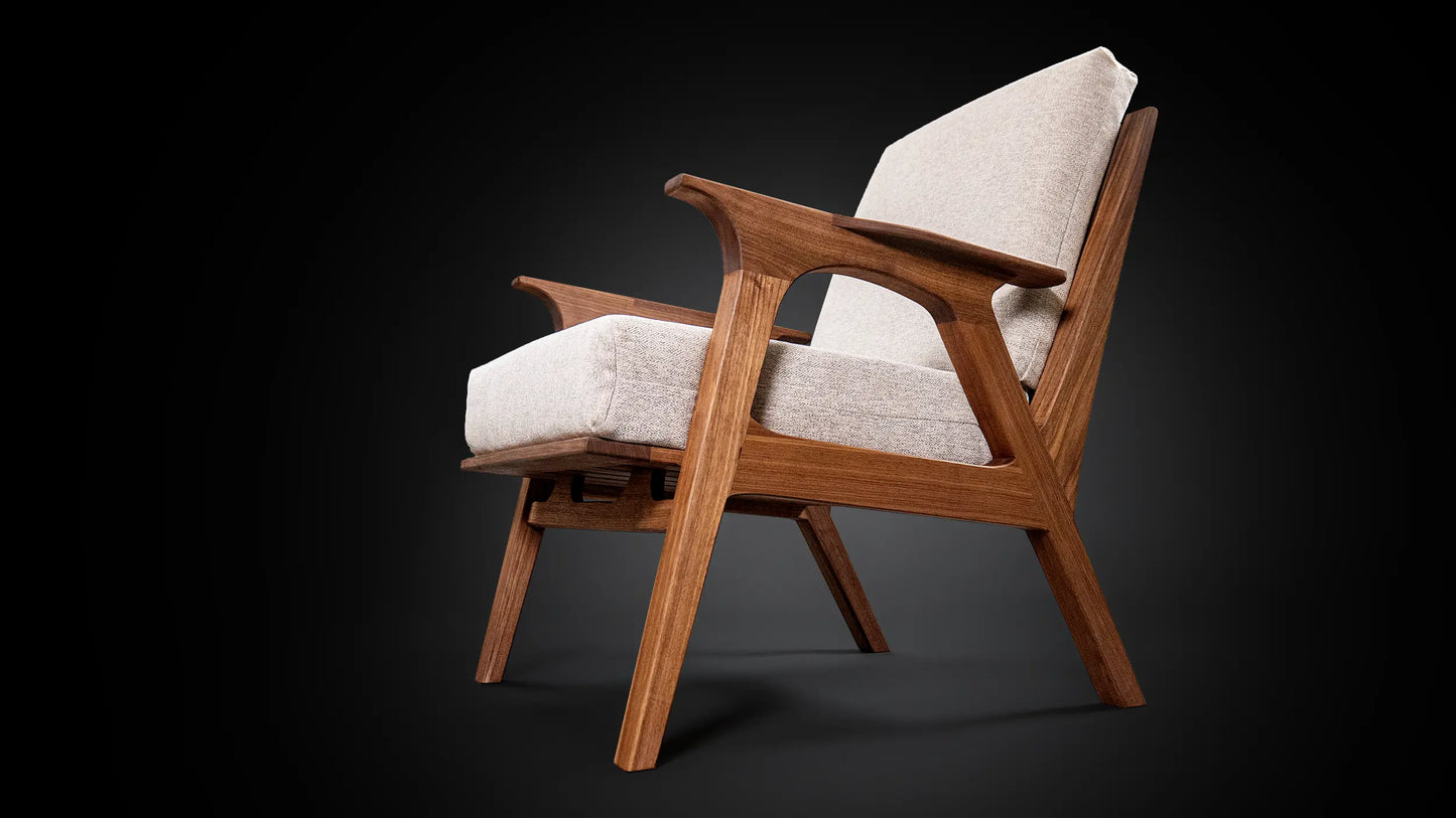 Timber Biscuit Woodworks - modern-lounge-chair