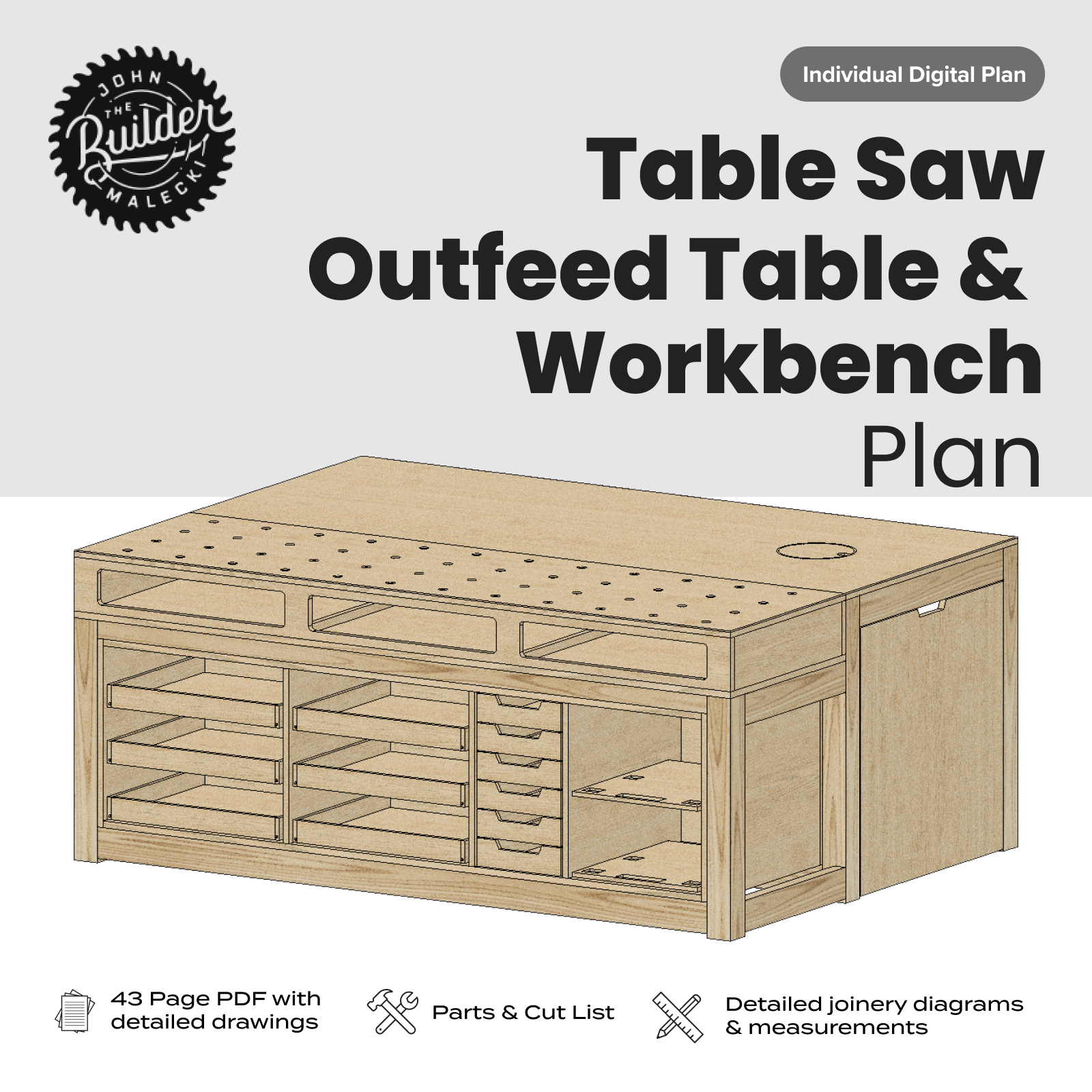 John Malecki - 2023 Complete Woodworking Plan Bundle