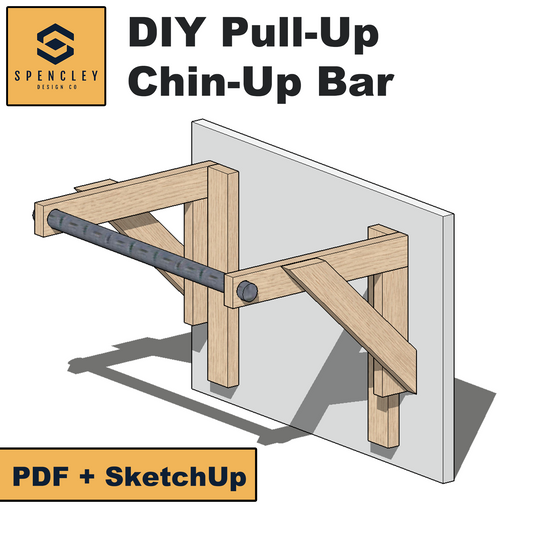 Spencley Design Co - DIY PULL-UP/CHIN-UP BAR - PLANS
