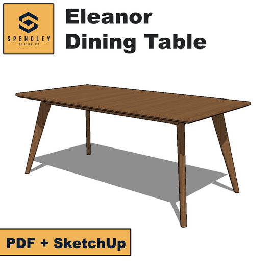 Spencley Design Co - ELEANOR DINING TABLE - PLANS