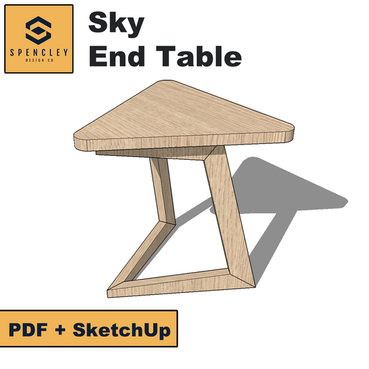 Spencley Design Co - SKY TABLE - PLANS