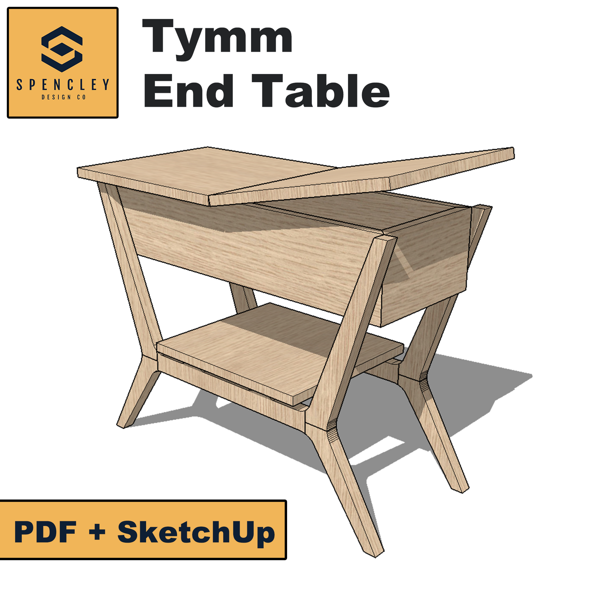 Spencley Design Co - TYMM END TABLE - PLANS
