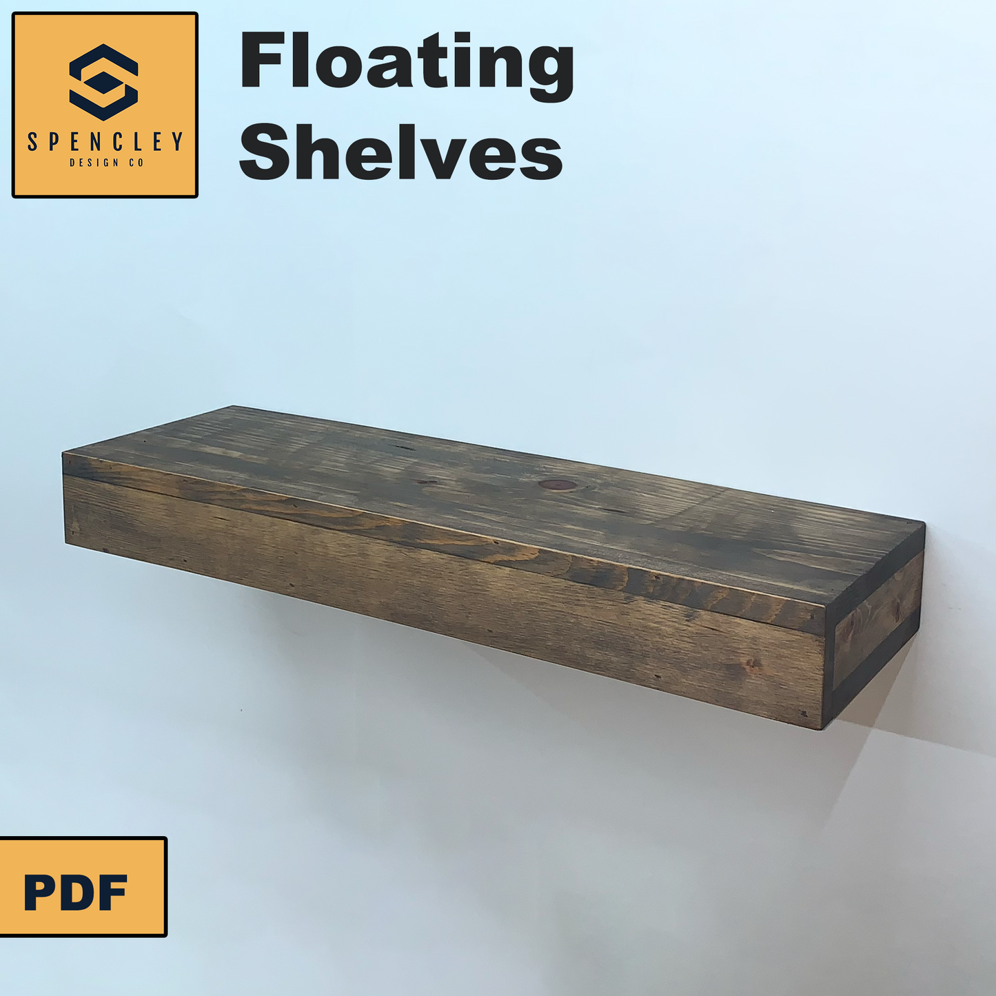 Spencley Design Co - FLOATING SHELF - CUTLIST