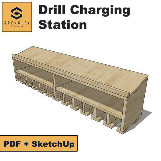 Spencley Design Co - DRILL CHARGING STATION - PLANS
