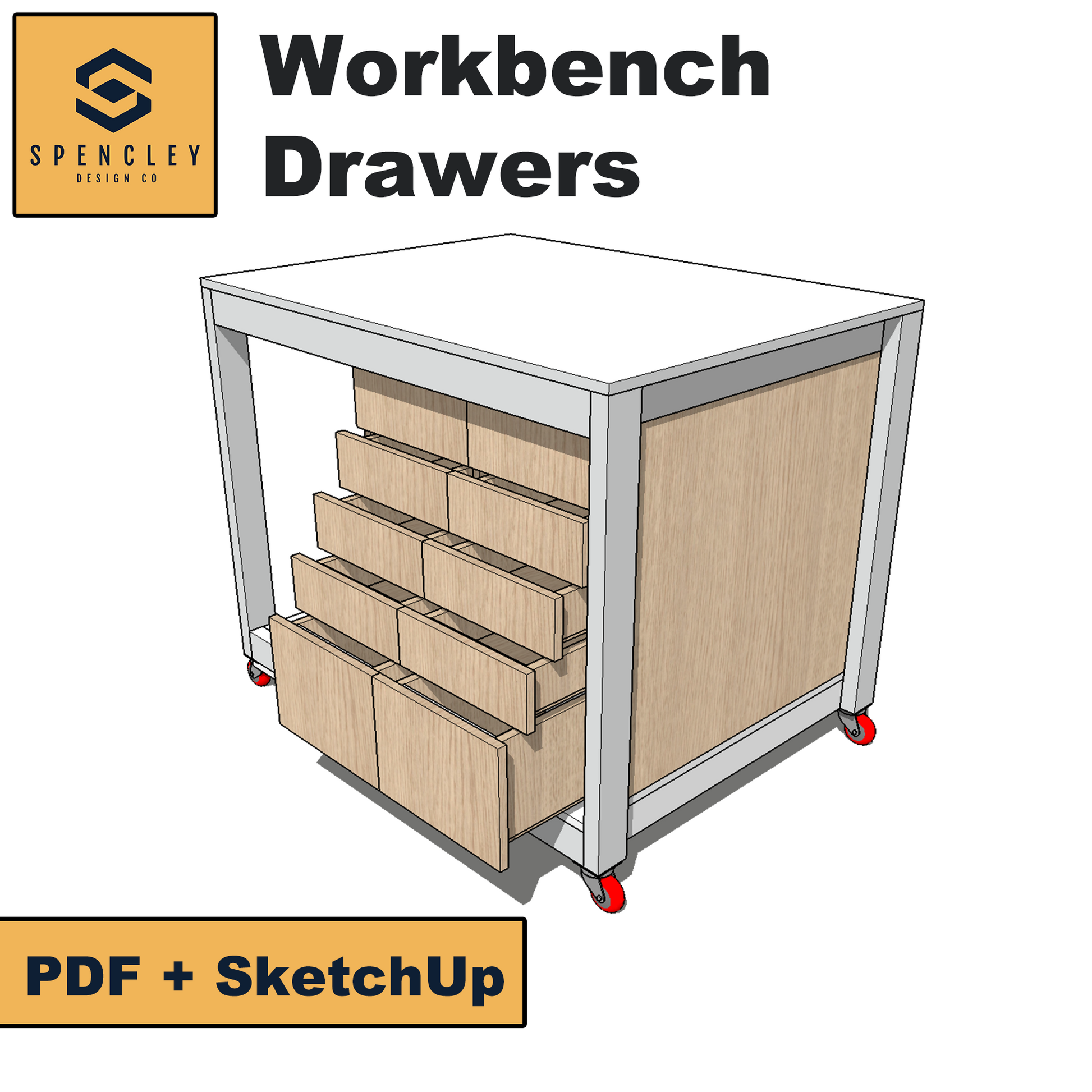 Spencley Design Co - WORKBENCH DRAWERS - PLANS