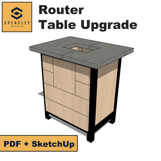 Spencley Design Co - ROUTER TABLE - PLANS