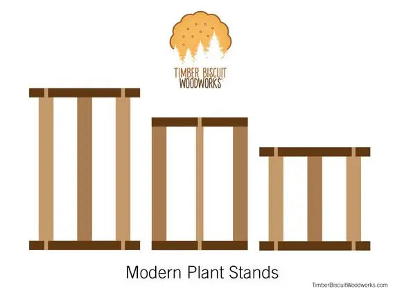 Timber Biscuit Woodworks - plant-stand-plans