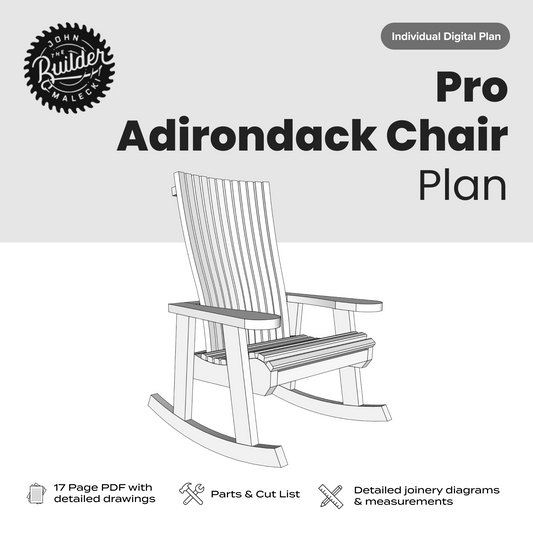 John Malecki - Pro Adirondack Chair Plan