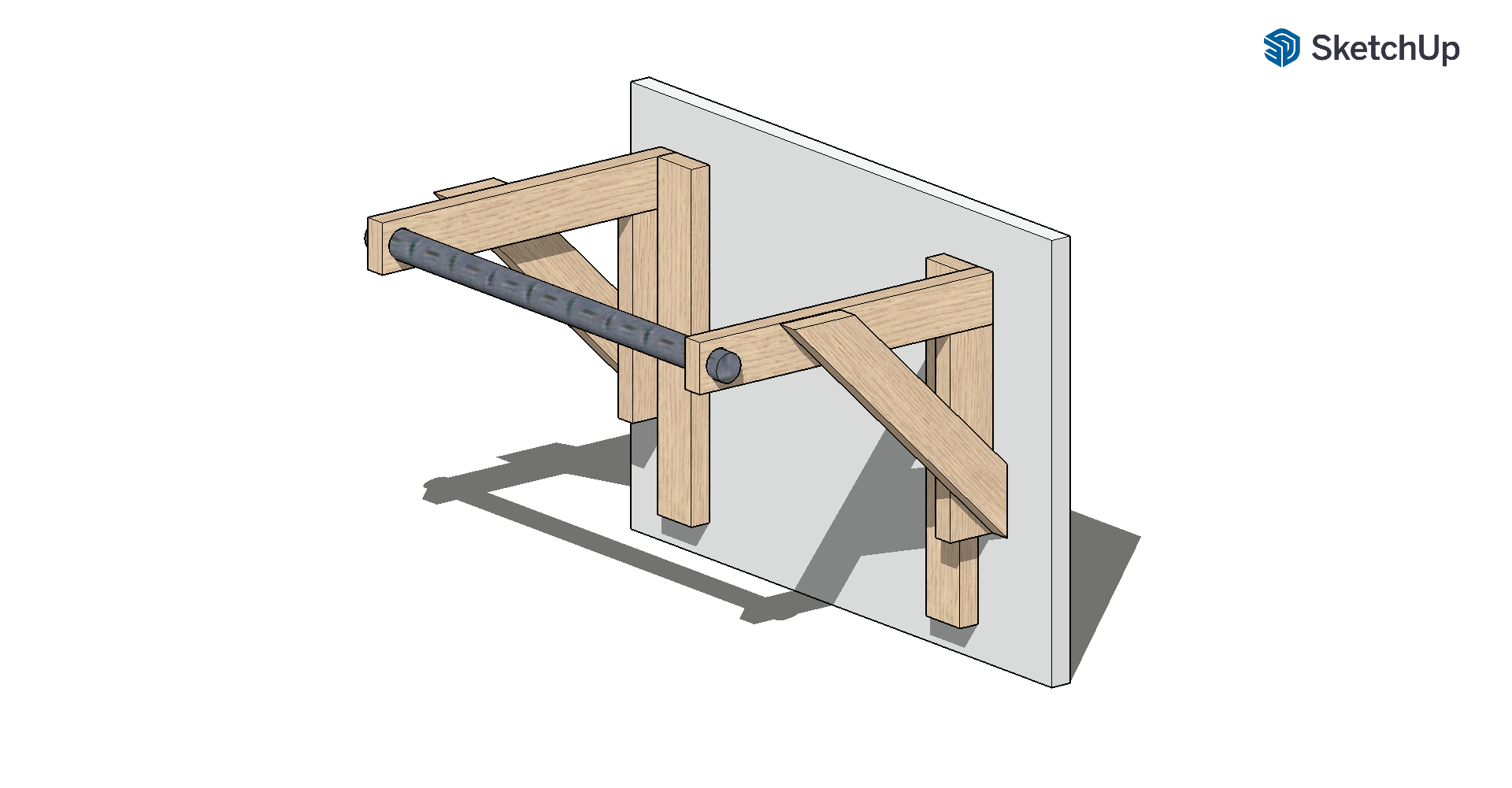 Spencley Design Co - DIY PULL-UP/CHIN-UP BAR - PLANS