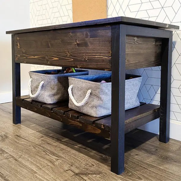 Rockler - storage-bench