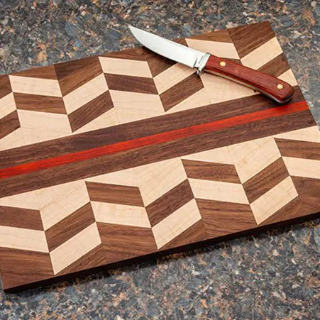 Rockler - geometric-cutting-board