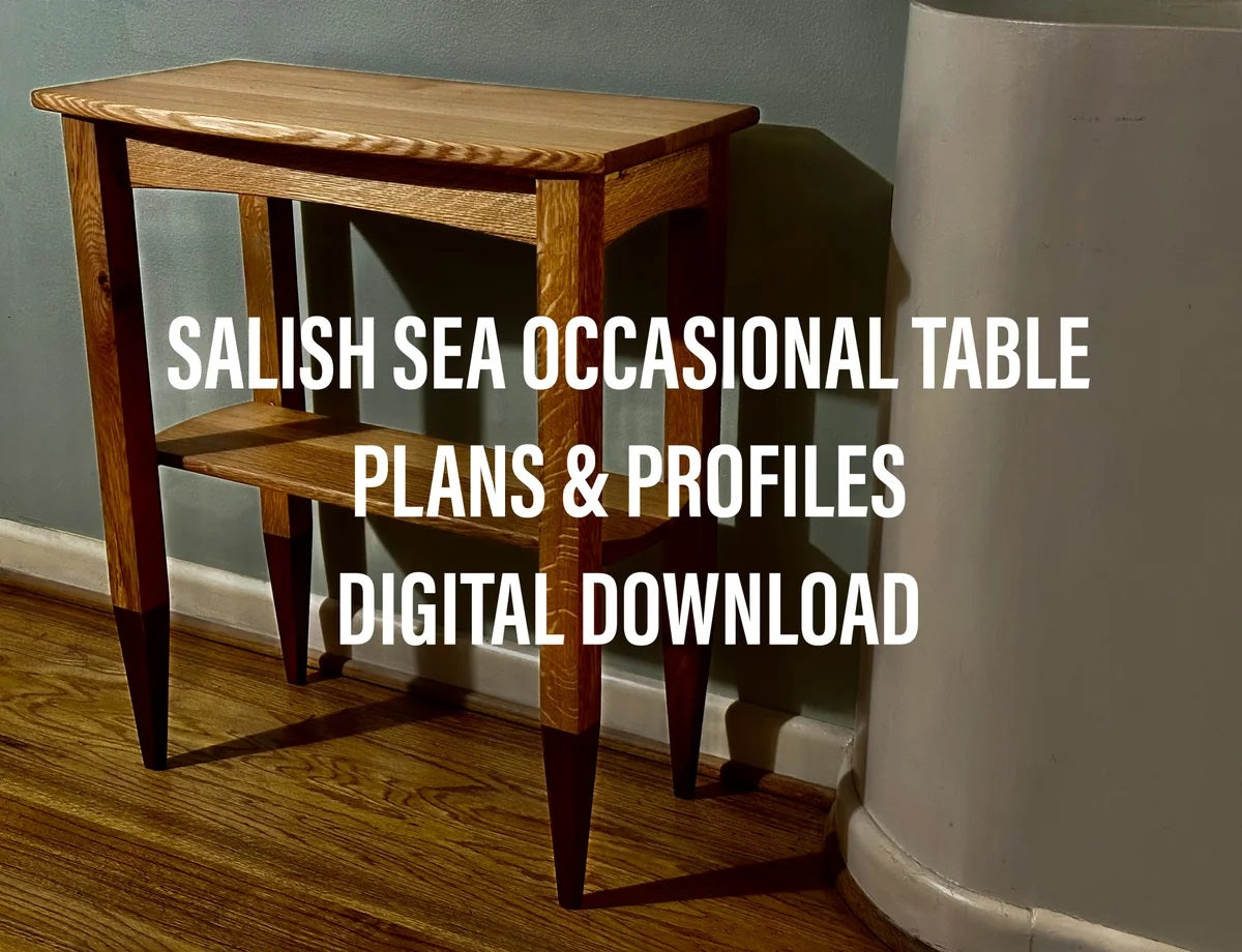 Salish Sea Occasional Table - plans-and-profiles-digital-download