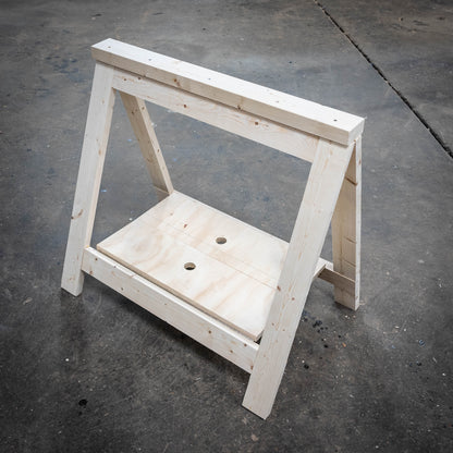 John Malecki - DIY Folding Sawhorse Plan