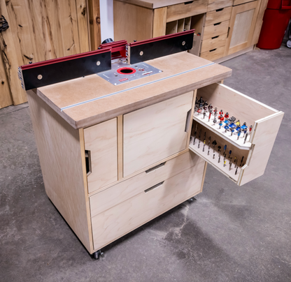 John Malecki - Basic Woodworking Router Table