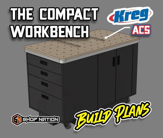 Shop Nation - compact-kreg-acs-workbench-woodworking-plans-digital-download