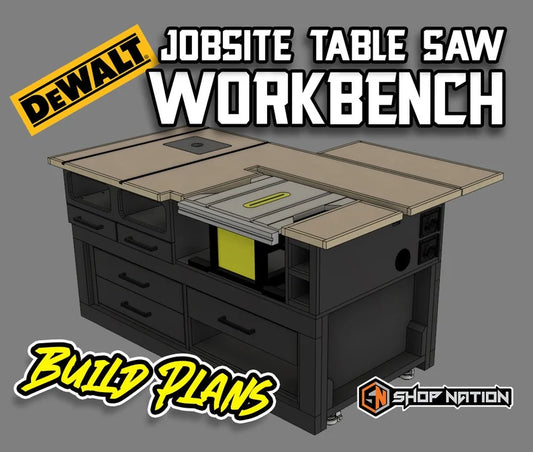 Shop Nation - portable-jobsite-table-saw-workbench-digital-plans