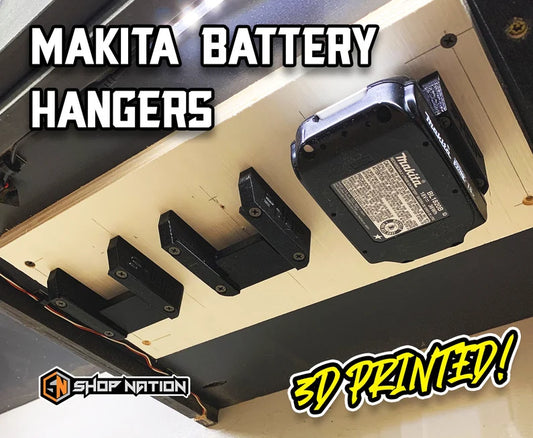 Shop Nation - makita-18v-battery-hangers-3d-printed
