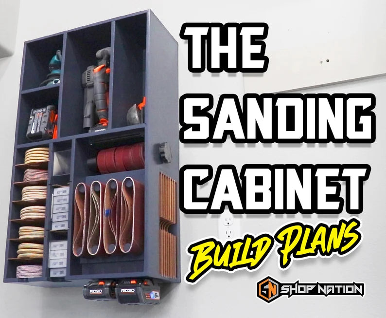 Shop Nation - the-sanding-cabinet-woodworking-plans-digital-download