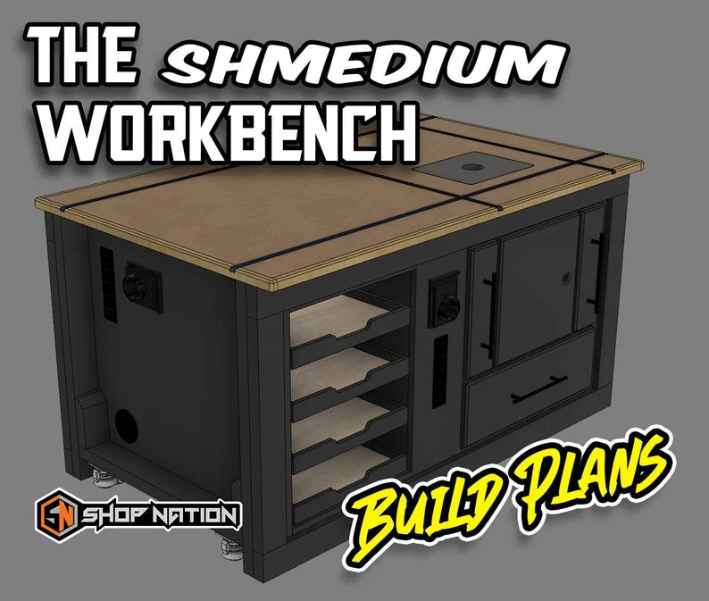 Shop Nation - the-shmedium-garage-shop-workbench-digital-plans