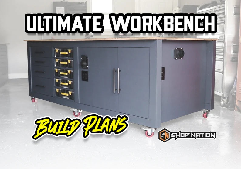 Shop Nation - ultimate-workbench-woodworking-plans-instant-download