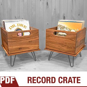Make Something - record-crate