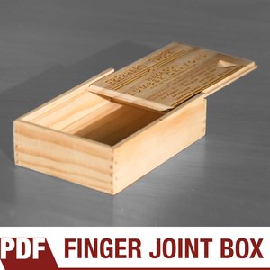 Make Something - finger-joint-box